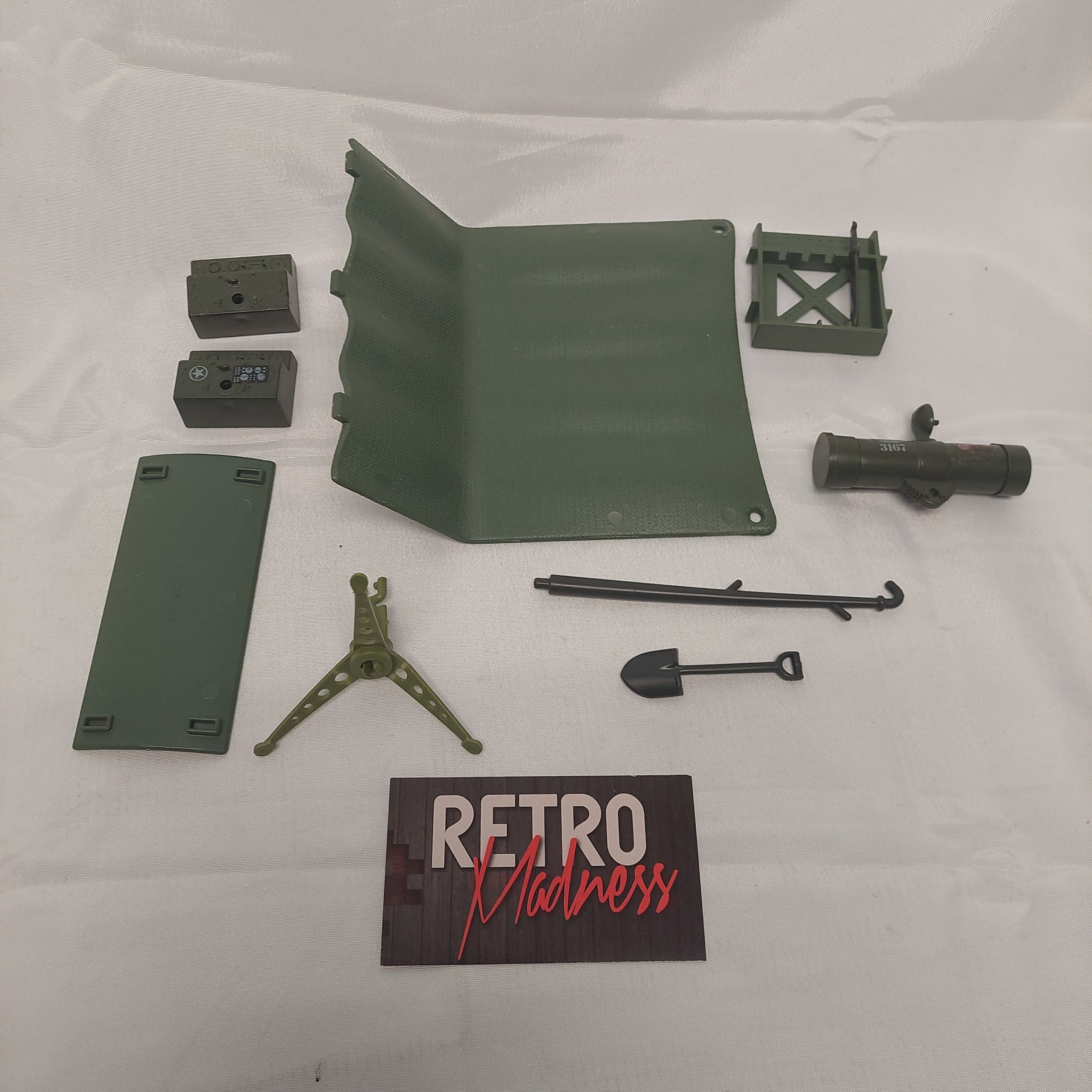Vintage 1984 G.I. Joe Bivouac Parts