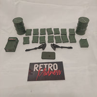 Vintage G.I. Joe Mortar Defense Unit Parts