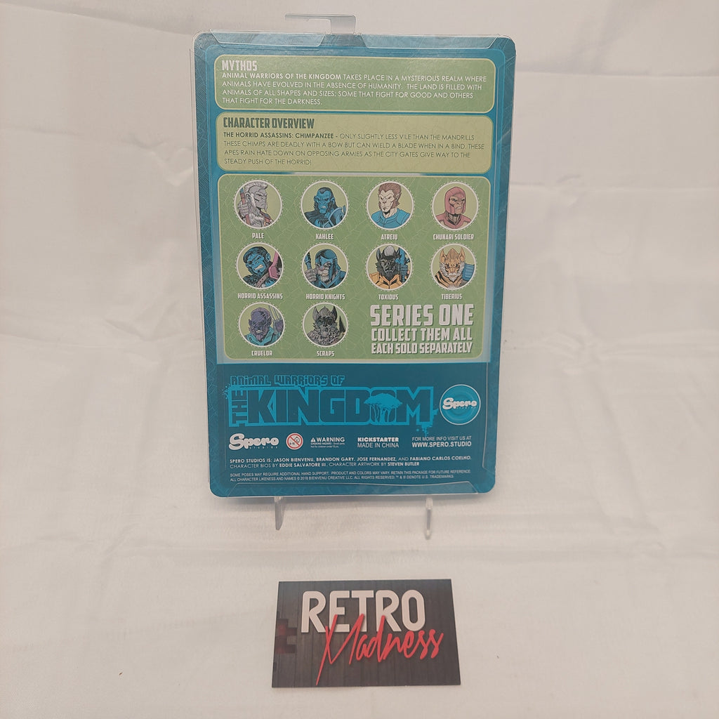 Animal Warriors of the Kingdom Horrio Assassin Figure Series One