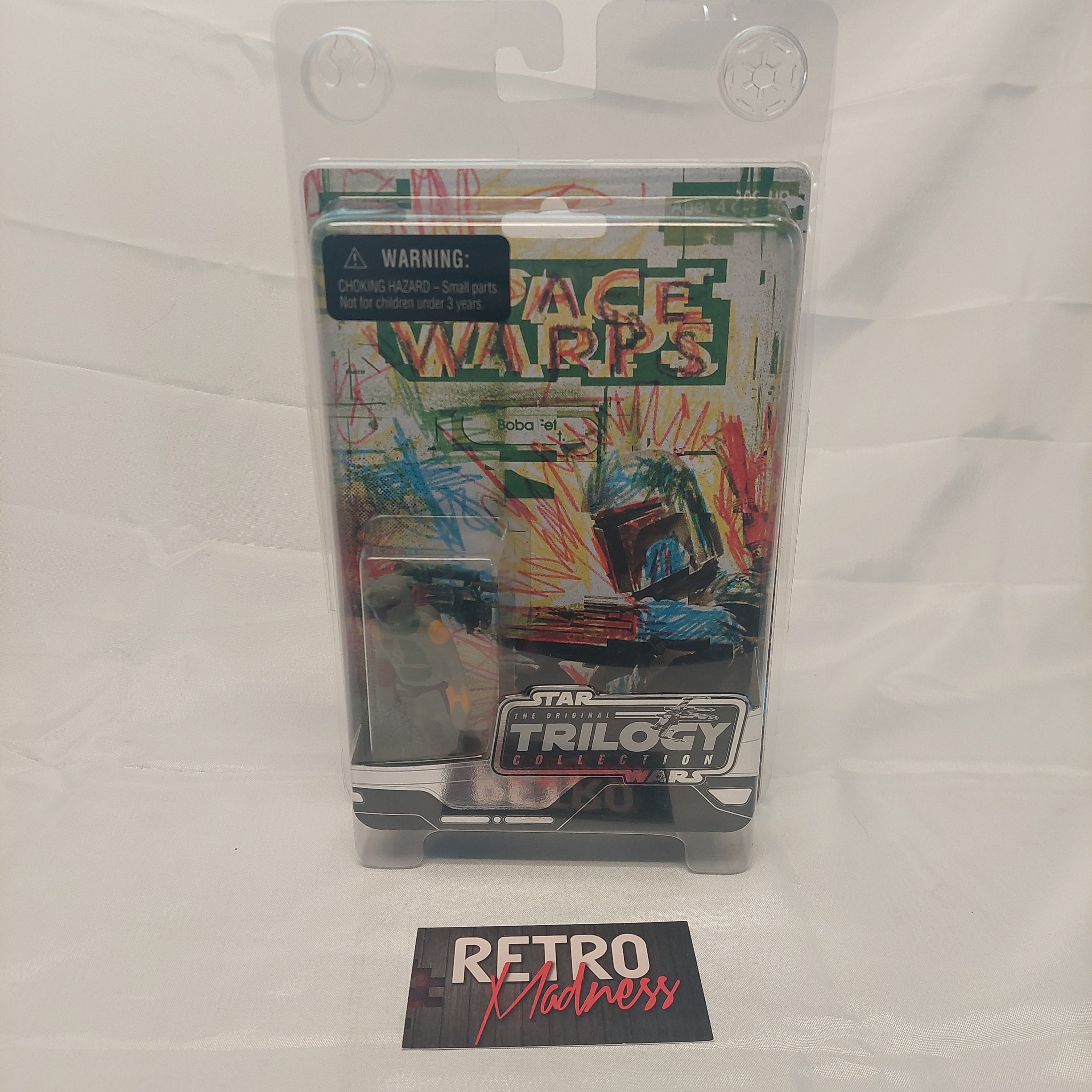 CUSTOM Star Wars Space Warps Boba Fett Figure