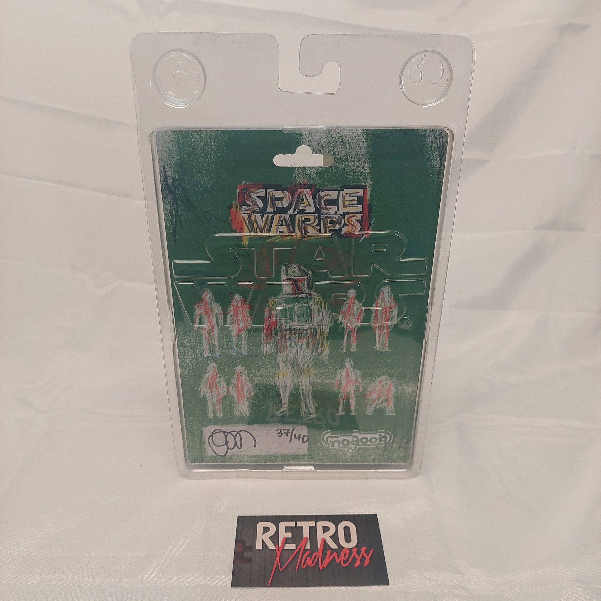 CUSTOM Star Wars Space Warps Boba Fett Figure