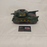 Vintage Battery Operated Tank M-35