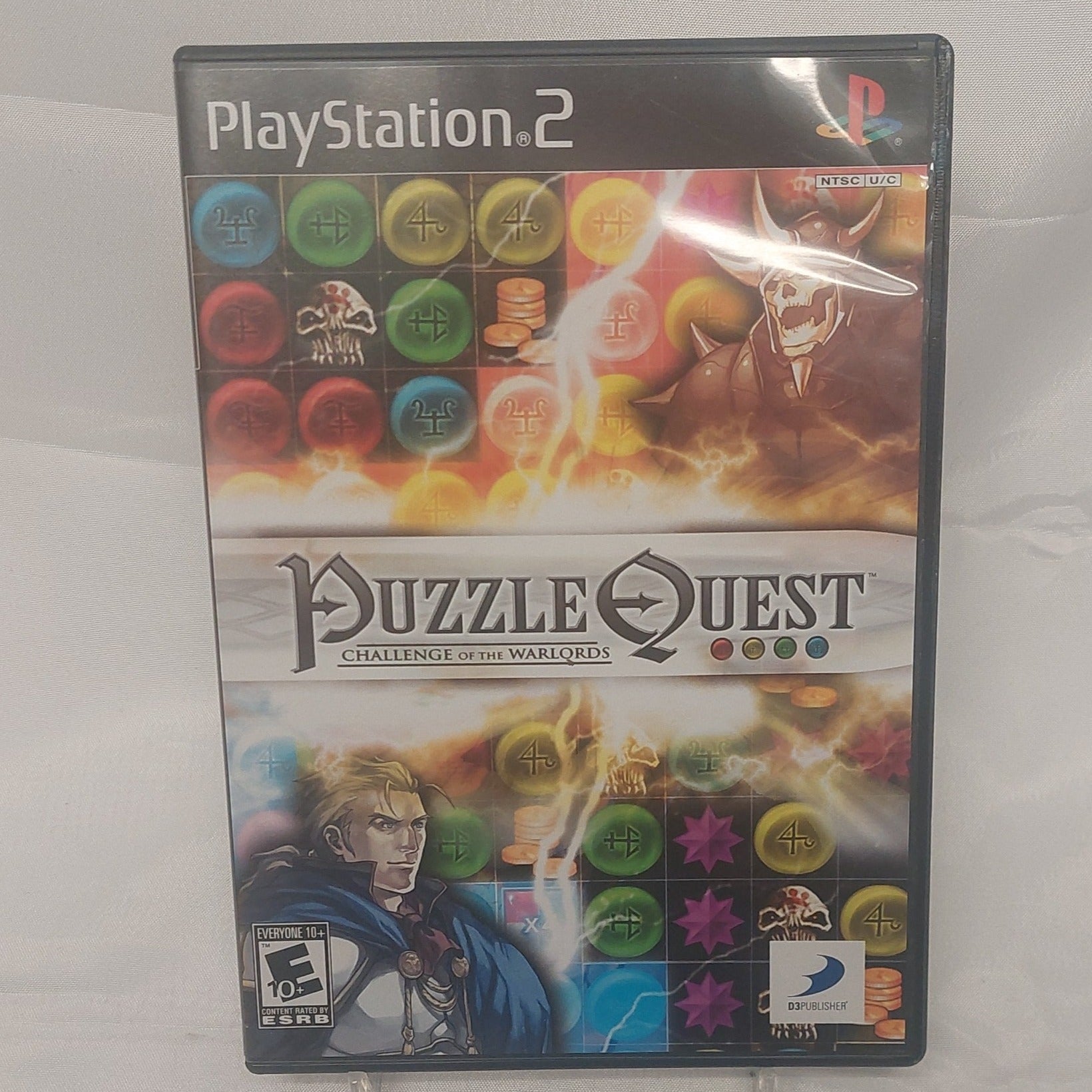 Sony PS2 Puzzle Quest Challenge of the Warlords Video Game