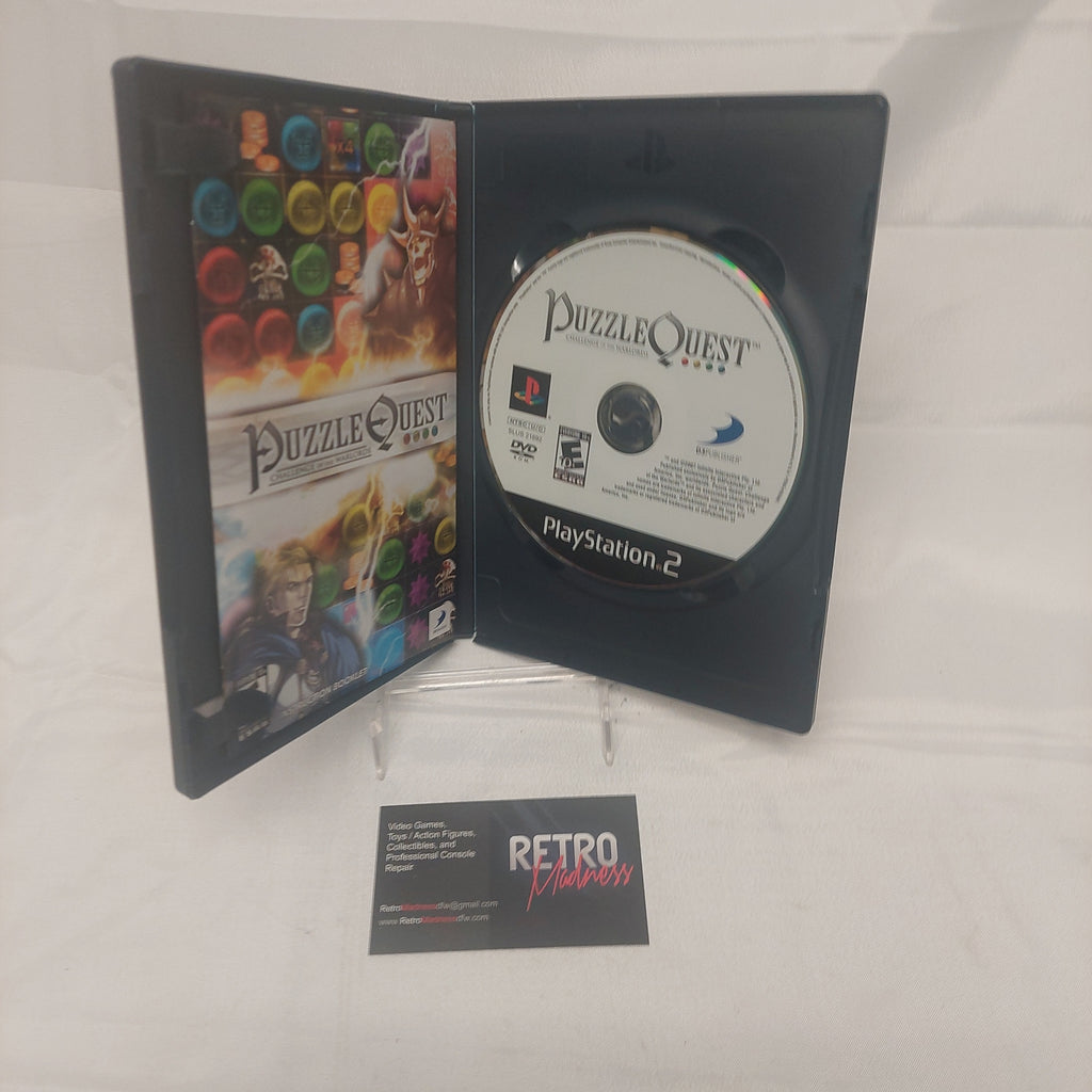 Sony PS2 Puzzle Quest Challenge of the Warlords Video Game