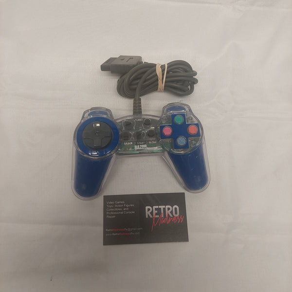 Razor Bright Blue Power Pad PS1 Controller Tested