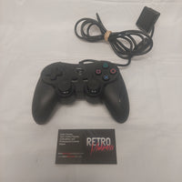 TTX Black Wired Analog Controller 2 for PS1 and PS2 Tested