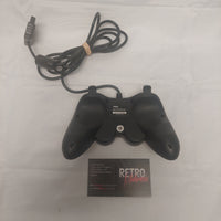 TTX Black Wired Analog Controller 2 for PS1 and PS2 Tested