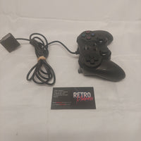 TTX Black Wired Analog Controller 2 for PS1 and PS2 Tested