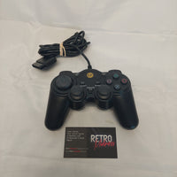 GF PS2 Intruder Black Wired Controller G20109A Tested