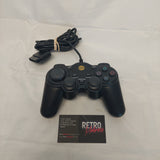 GF PS2 Intruder Black Wired Controller G20109A Tested