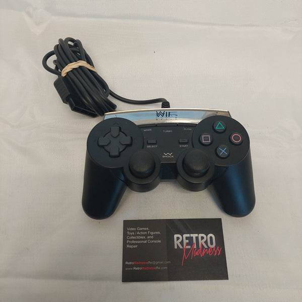 Wir Style PS2 Black Wired Controller FT-WGC 100 Tested