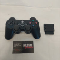 Hydra Performance PS2 Wireless Black Controller with Dongle Receiver Tested