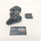 Hydra Performance PS2 Wireless Black Controller with Dongle Receiver Tested