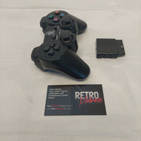 Hydra Performance PS2 Wireless Black Controller with Dongle Receiver Tested