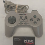 Performance GamePad PlayStation PS1 Gray Controller Tested