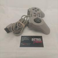 Performance GamePad PlayStation PS1 Gray Controller Tested