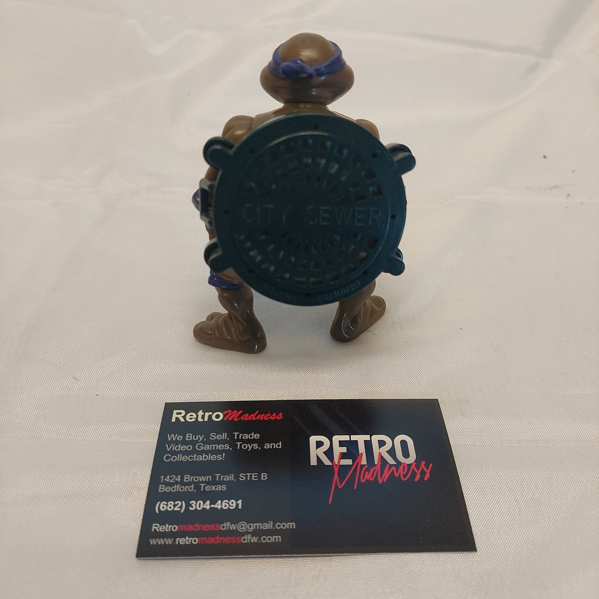 Teenage Mutant Ninja Turtles TMNT 1991 Talkin' Donatello Figure Incomplete
