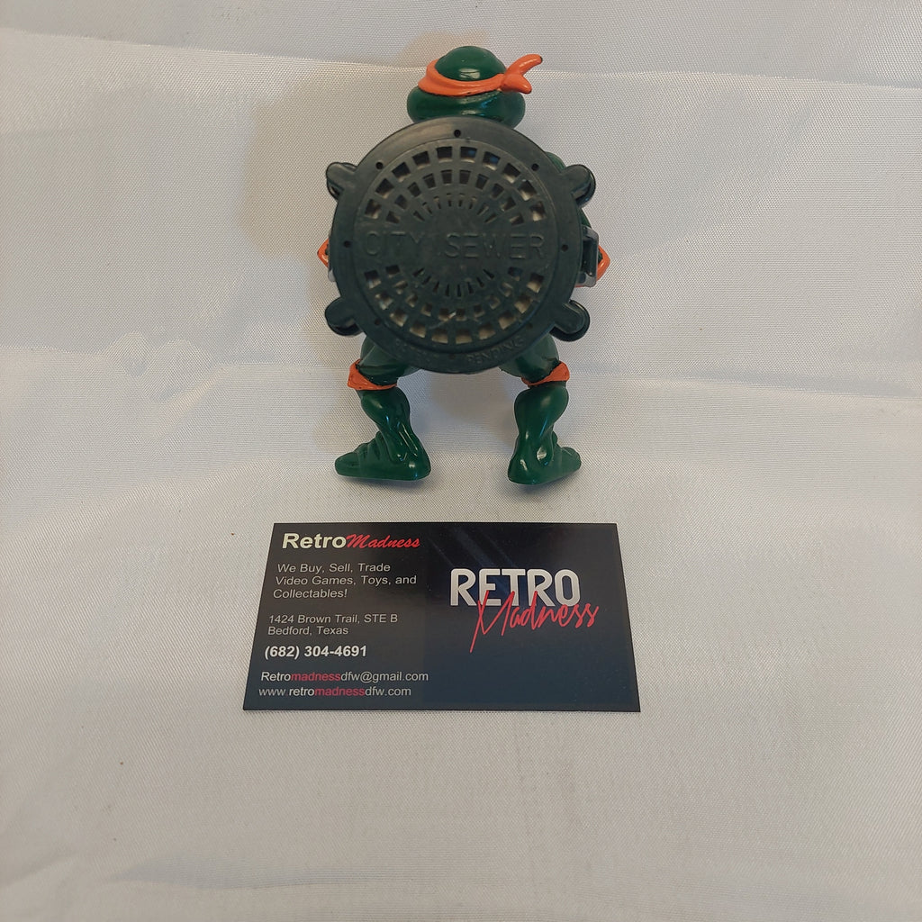 Teenage Mutant Ninja Turtles TMNT 1991 Talkin' Mike Michelangelo Figure Incomplete