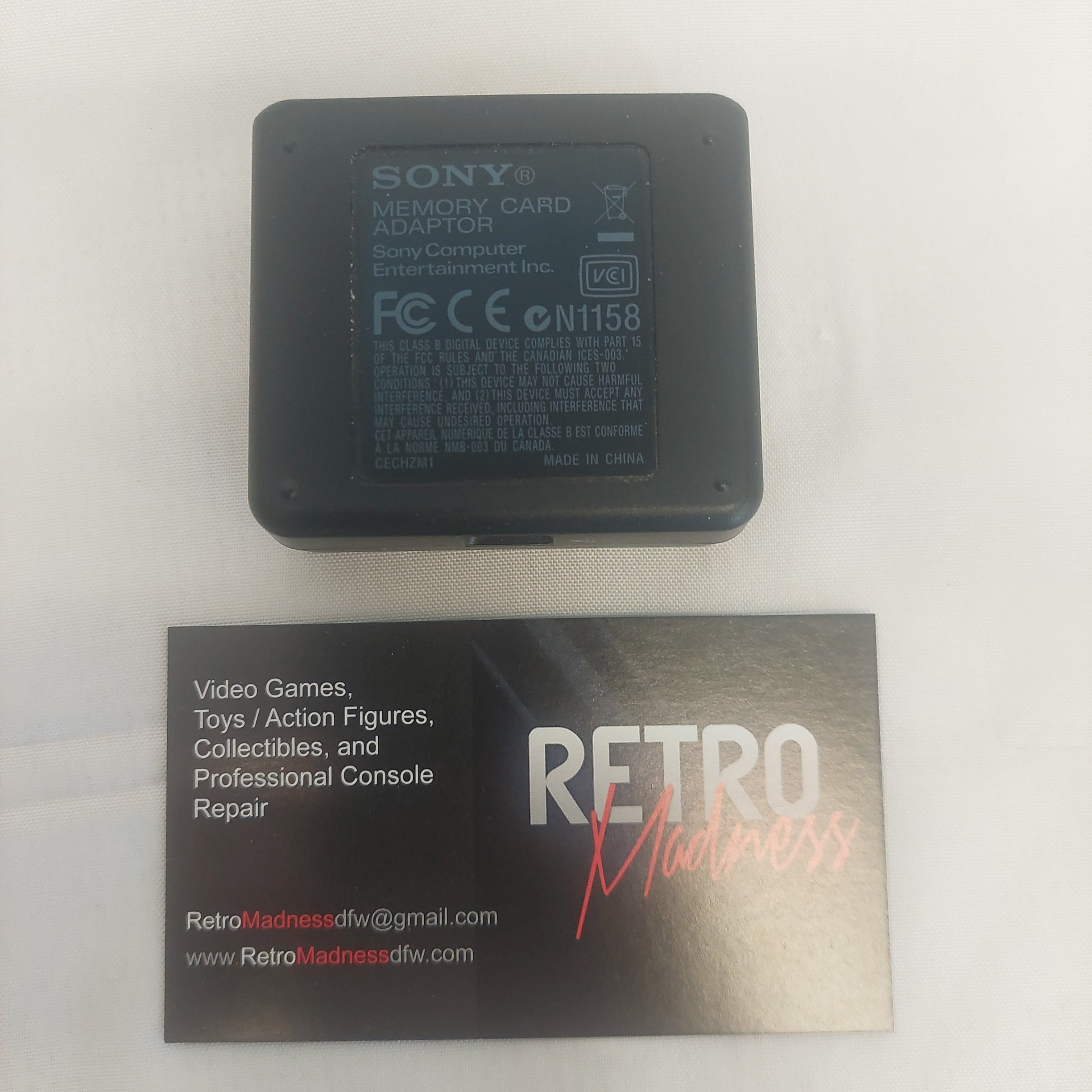 Sony Memory Card Adaptor CECHZM1 N1158 PS3