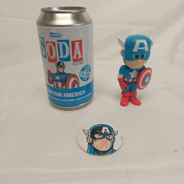 Funko Soda Captain America Figure Marvel