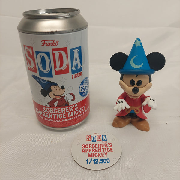 Funko Soda Disney Sorcerer's Apprentice Mickey Figure Fantasia