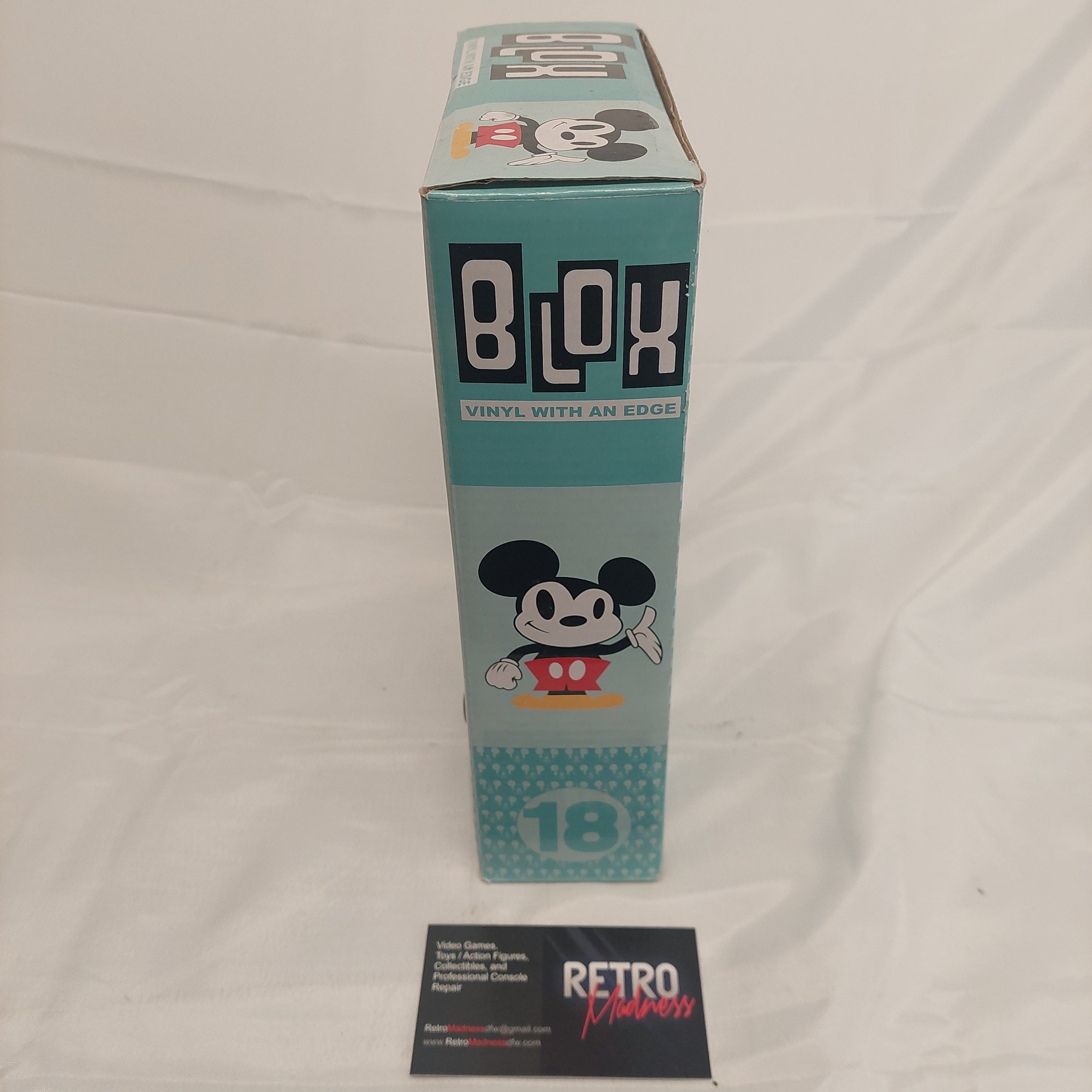 Disney Funko Blox Vinyl Figure Mickey Mouse  2012 SDCC Exclusive