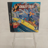Sega Dreamcast Crazy Taxi Manual ONLY