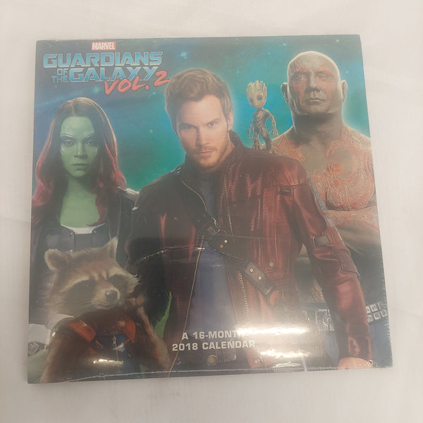 Marvel Guardians of the Galaxy Vol. 2 2018 Calendar