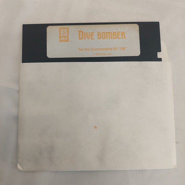 Commodore 64 Dive Bomber Game Disk Untested