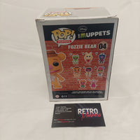 Funko Pop Fozzie Bear 04 The Muppets with Hard Stack Damaged Box