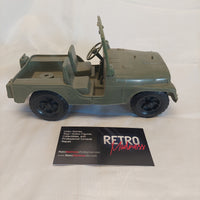 Vintage Toy Green Army Jeep