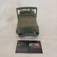 Vintage Toy Green Army Jeep