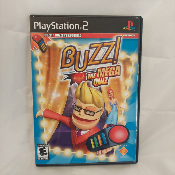 PS2 Buzz! The Mega Quiz Game