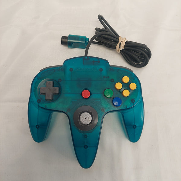 Nintendo N64 Funtastic Ice Blue Controller Tested