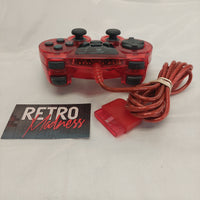 Mad Catz Red PlayStation Wired Dual Force Controller Tested