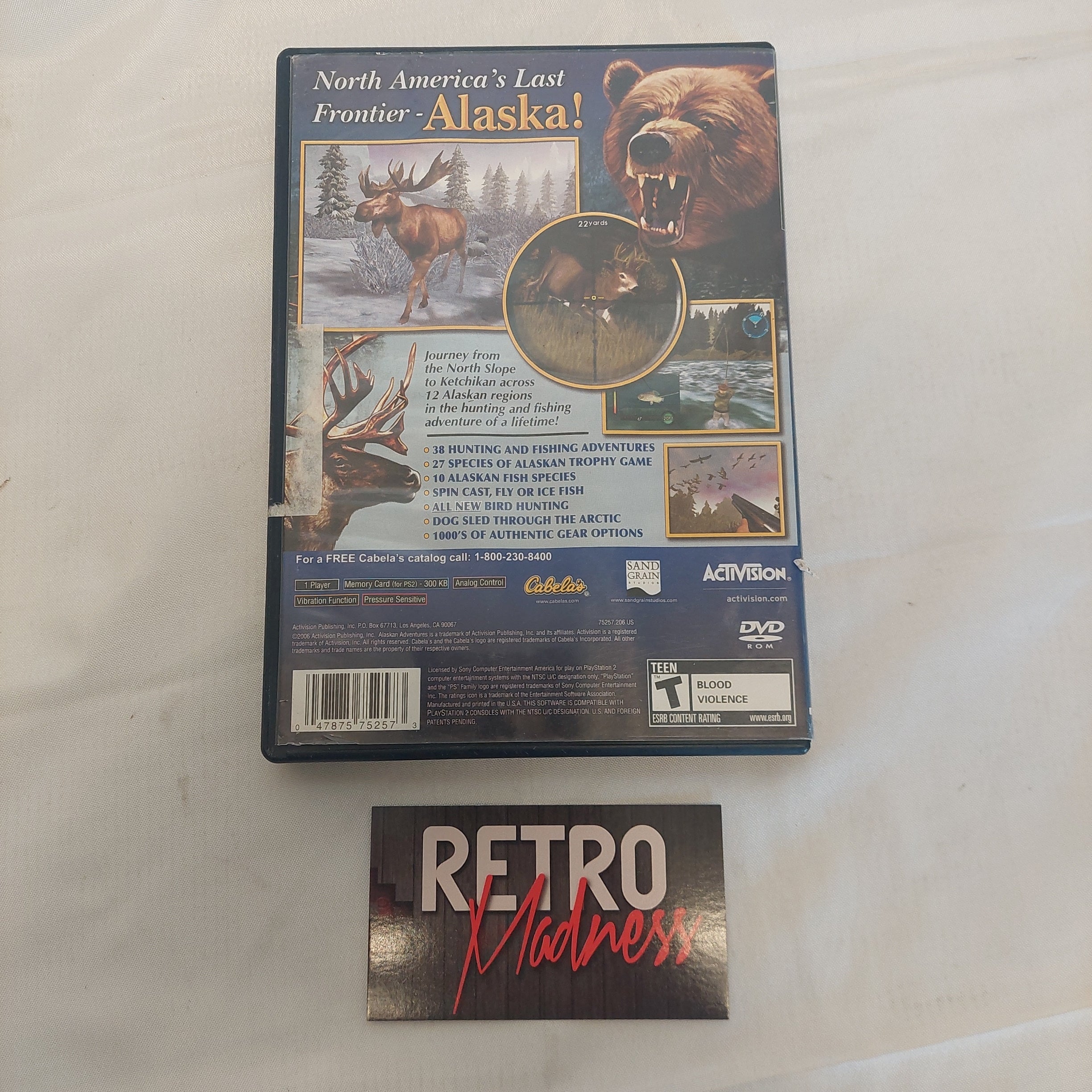 PlayStation 2 PS2 Cabela's Alaskan Adventures