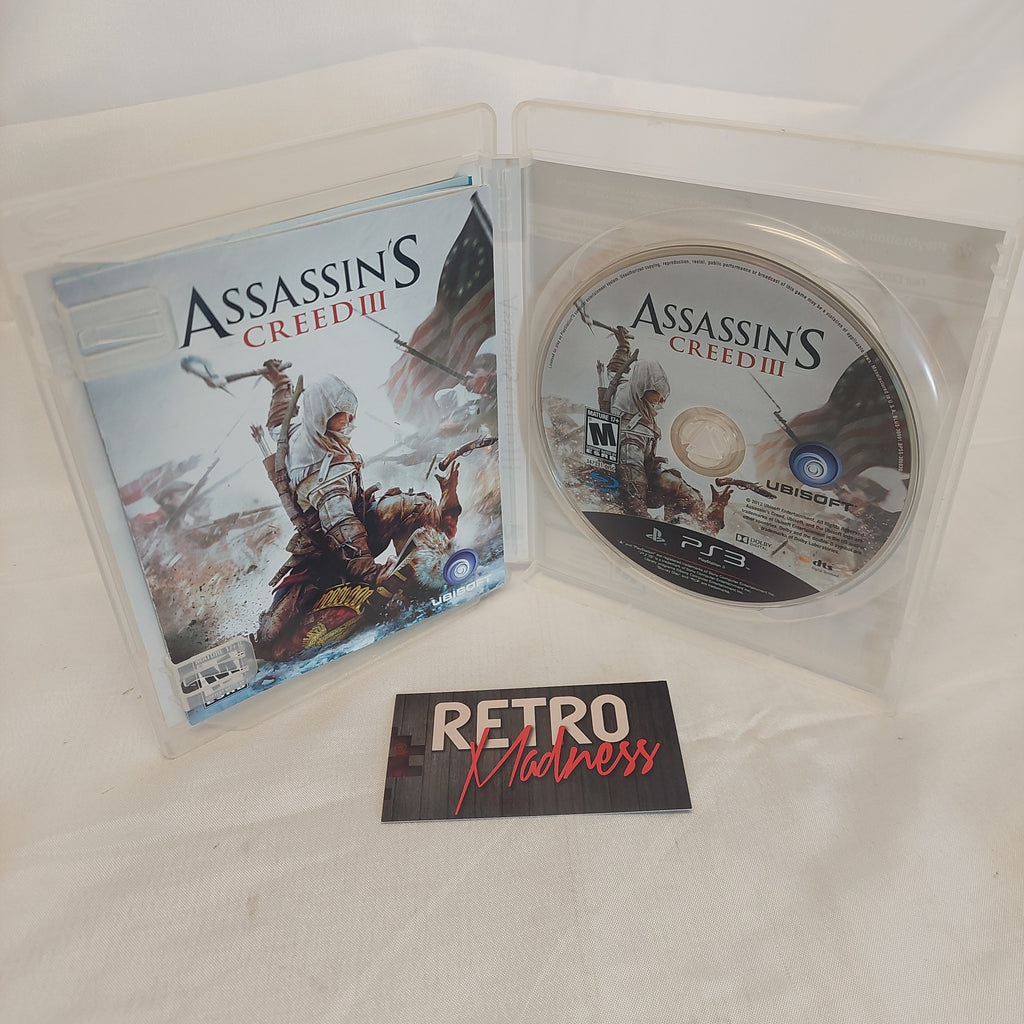 PlayStation 3 PS3 Assassin's Creed III GameStop Edition