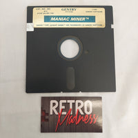 Vintage Maniac Miner Floppy Disk Atari Untested