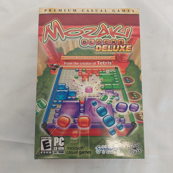 Premium Casual Games Mozaki Blocks Deluxe PC CD-ROM Sealed