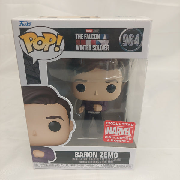 Funko Pop The Falcon and the Winter Soldier Baron Zemo 964 Vinyl Figure