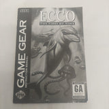 Sega Game Gear Ecco The Tides of Time Manual Only