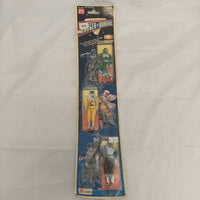 Vintage Atomic Ranger Warriors Figures 3-Pack