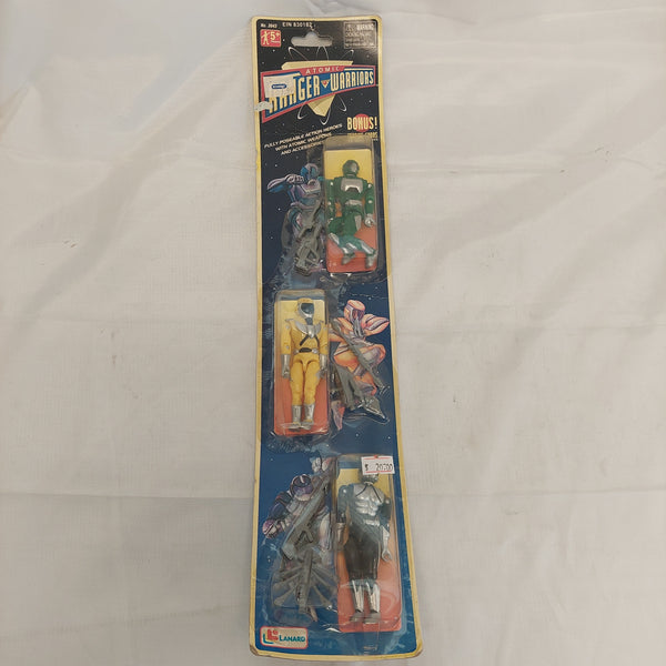 Vintage Atomic Ranger Warriors Figures 3-Pack