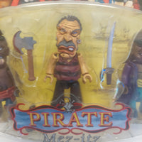 Mez-itz Pirate 3-Pack Zugbinnie, Petey Stripes and Willy One-Eye Figures