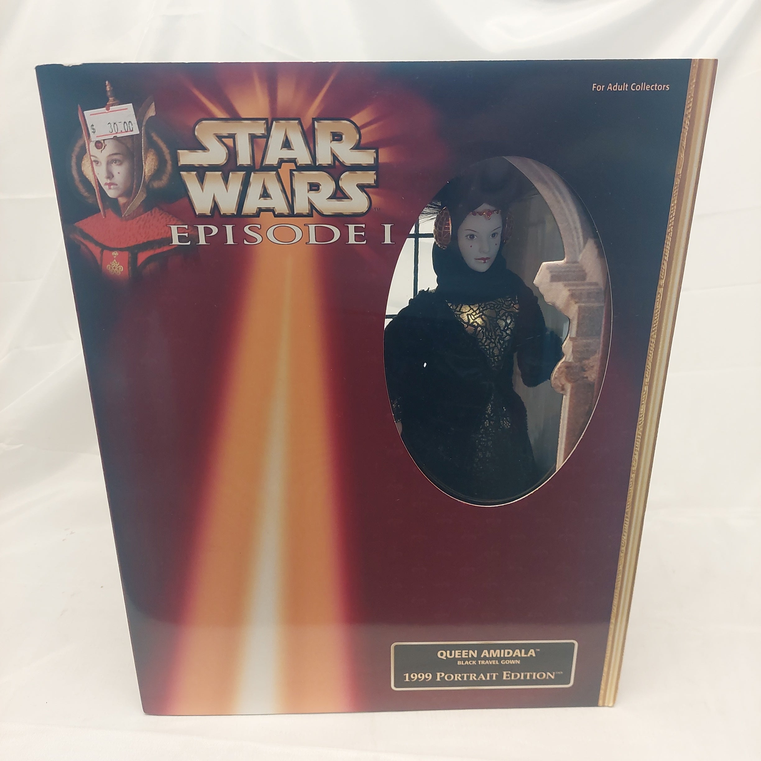 Star Wars Episode I Queen Amidala Black Travel Gown 1999 Portrait Edition