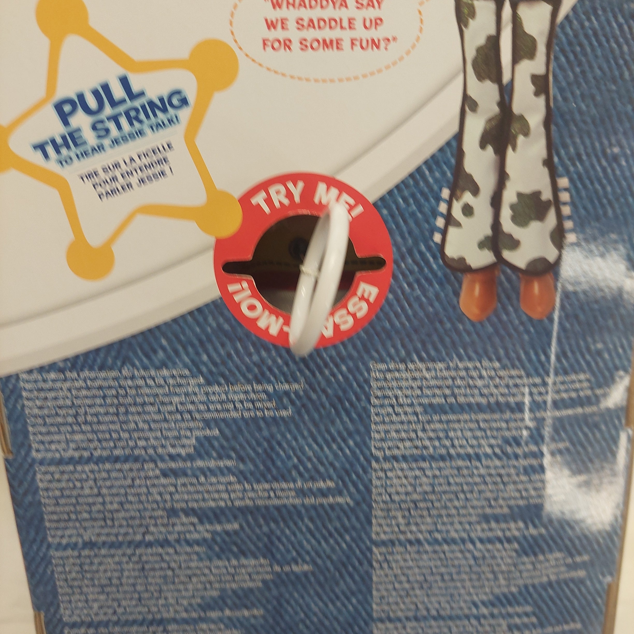 Disney Store Toy Story Talking Jessie Doll 20th Anniversary