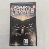 Nintendo GameCube Star Wars Rogue Leader Rogue Squadron II Manual Only