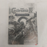 Super Nintendo SNES Super Castlevania IV Manual Only Writing on Back