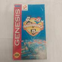 Sega Genesis Animaniacs Manual ONLY