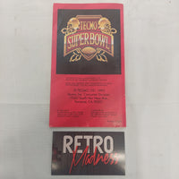 Sega Genesis Tecmo Super Bowl Manual ONLY